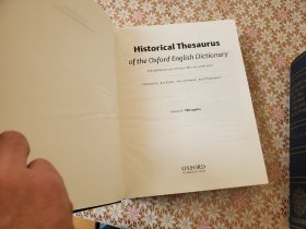 Historical thesaurus of the Oxford English dictionary 2册全 包邮