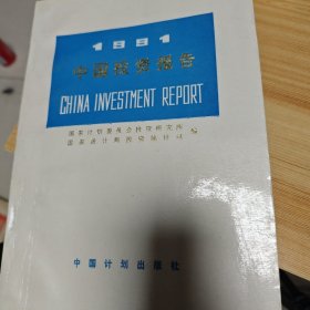 1991中国投资报告