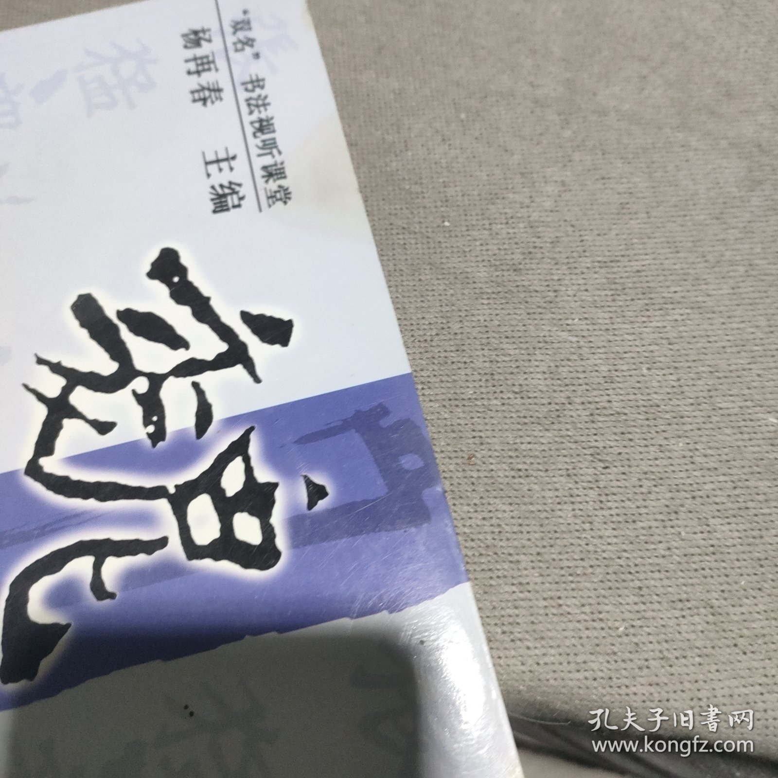 “双名”书法视听课堂：魏碑楷书笔法与临写-(弓超主讲；名帖解析图书；《张猛龙碑》折页小全张)