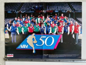 NBA海报  NBA50大巨星海报