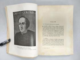 【意大利语】Le Histoire della Vita e Fatti di Cristoforo Colombo  《克里斯托弗·哥伦布的人生和事实的历史》全2卷1930年