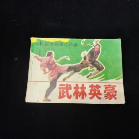早期好品连环画－-48开83年一版一印~《武林英豪》