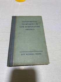 Experimental Techniques in Low-Temperature Physics（低温物理实验技术）1959年