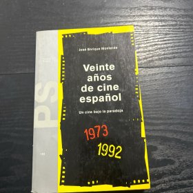 Veinte anos de cine espanol （1973-1992）英文版 品好 现货 当天发货