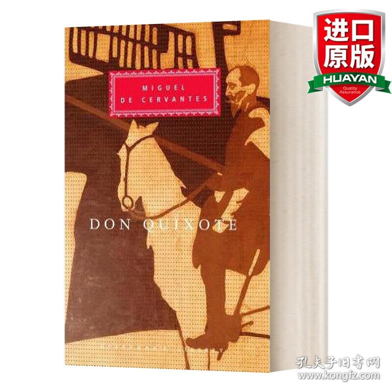 英文原版 Don Quixote 堂吉诃德 人人图书馆精装收藏版 英文版 进口英语原版书籍