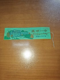 芜湖一中团委会学生会书签（塑料）