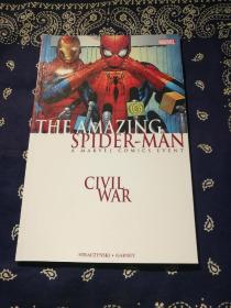 《The Amazing Spider-Man: Civil War》
《內(nèi)戰(zhàn)：神奇蜘蛛俠》( Marvel 漫威英文原版漫畫 )