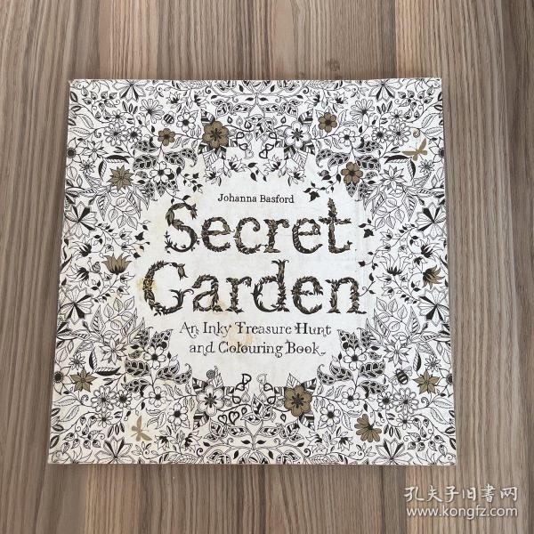 Secret Garden：An Inky Treasure Hunt and Coloring Book