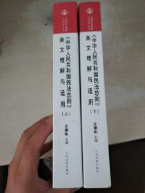 中华人民共和国民法总则 条文理解与适用（套装上下册）