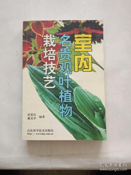 室内名贵观叶植物栽培技艺