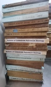 英文原版：Canadian petroleum geology（加拿大石油地质）共74期（八十年代—零几年）