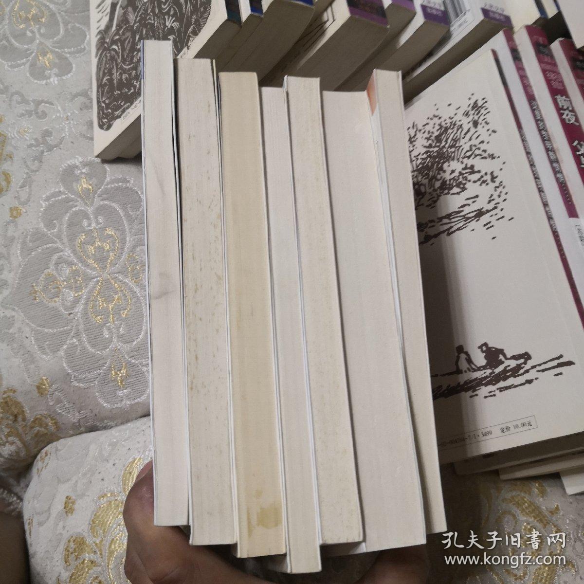 梅里美中短篇小说选，莫泊桑短篇小说选，奥康纳短篇小说选，契诃夫短篇小说选，马克吐温中短篇小说选，杰克伦敦小说选，欧亨利短篇小说选