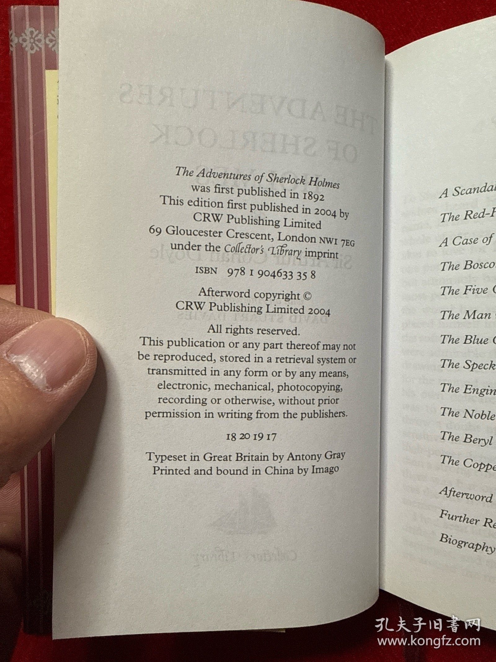 The Adventures of Sherlock Holmes 福尔摩斯冒险史