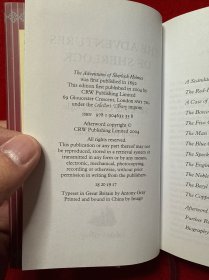 The Adventures of Sherlock Holmes 福尔摩斯冒险史