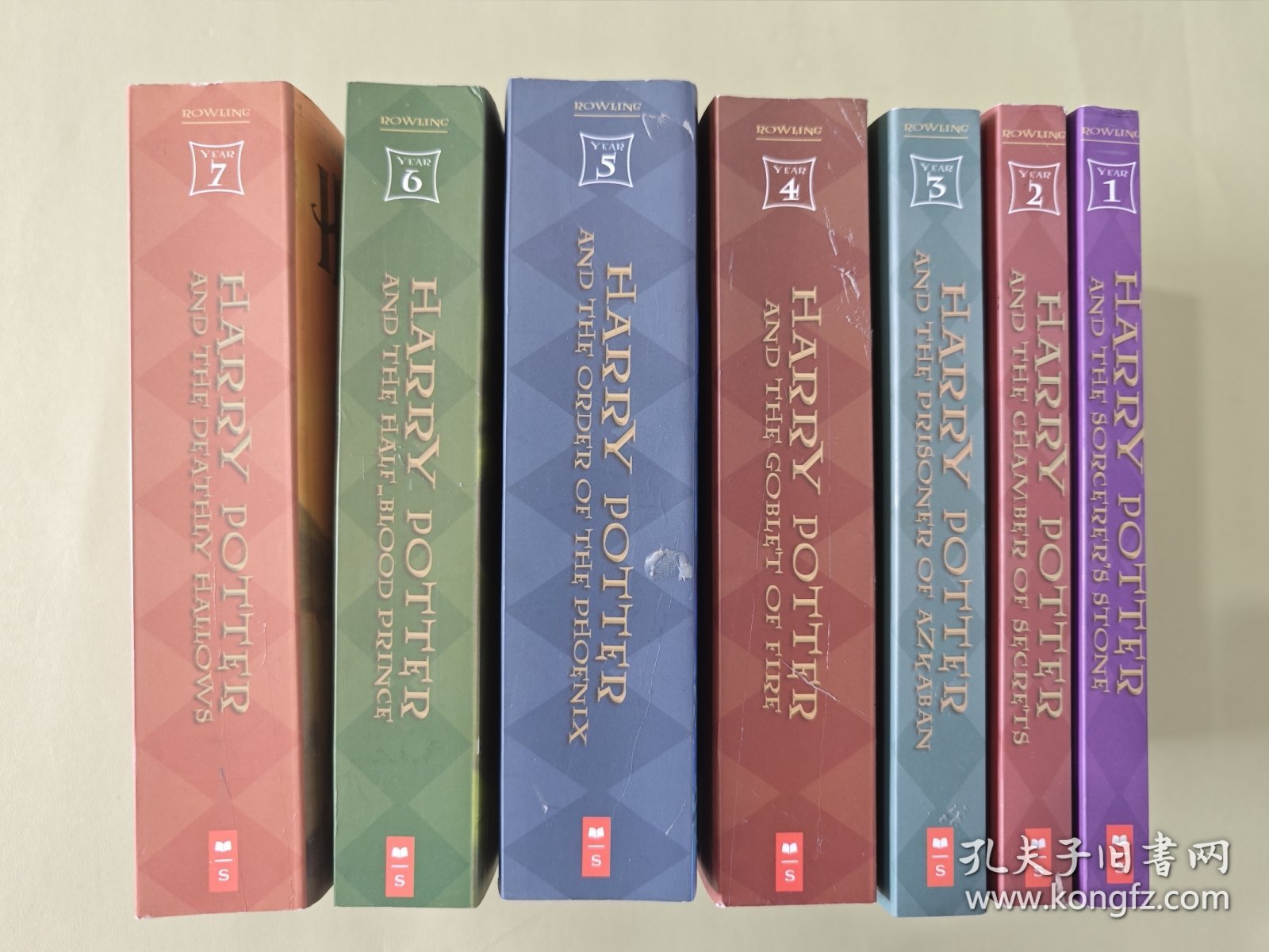 Harry Potter哈利波特 1-7全7册