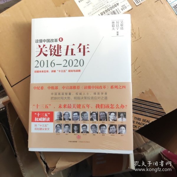 读懂中国改革4：关键五年2016--2020