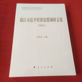 践行习近平经济思想调研文集（2022）（学思践悟习近平经济思想丛书）