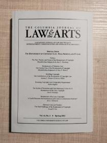 多期可选 the columbia journal of law & arts 2021-2022年单本价