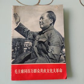 毛主席同百万群众共庆文化大革命