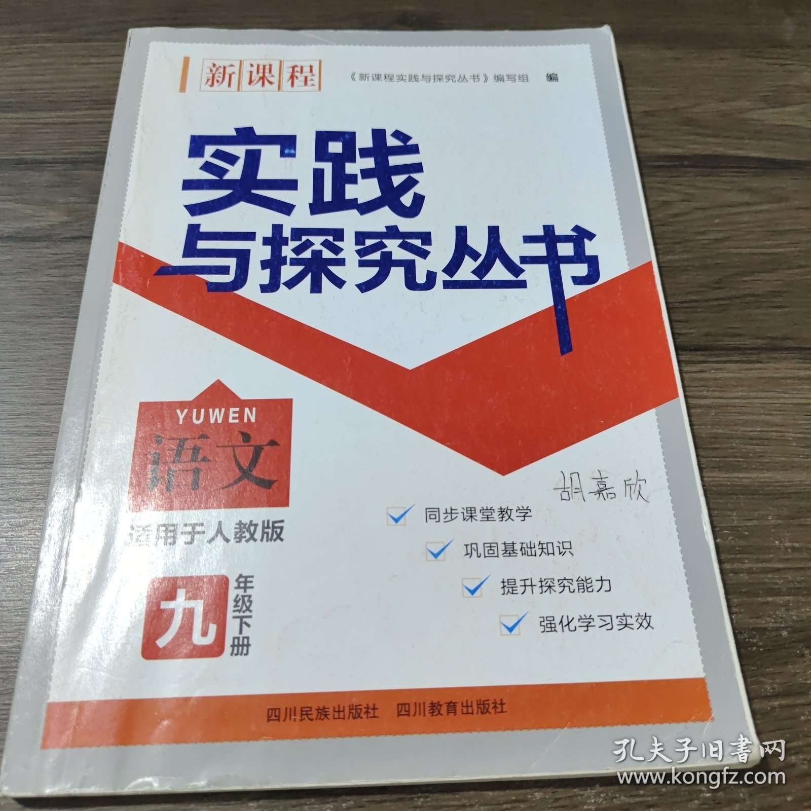 新课程实践与探究丛书 : 人教版. 语文. 九年级. 下册