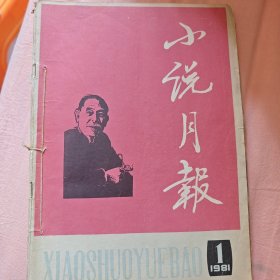 小说月报1981年第一，二期，边疆文艺1980年第三期，三册合订