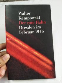 Der rote Hahn: Dresden im Februar 1945【德语】