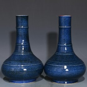 《精品放漏》宣德雪花蓝瓶——明代瓷器收藏