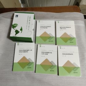 中国环境法典研究文丛：《中国环境法典编纂的基本理论问题》《环境法体系化研究》《 域外环境法典编纂的实践与启示 》《环境法典编纂视野下的环境法效能研究》《环境法典编纂视野下的环境法效能研究》全5本（未拆塑封）