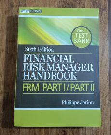 FINANCIAL RISK MANAGER HANDBOOK Frm Part I / Part II （影印版）