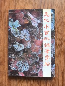 文化小百科钢笔字帖