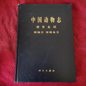 中国动物志 硬骨鱼纲·鳗鲡目·背棘鱼目