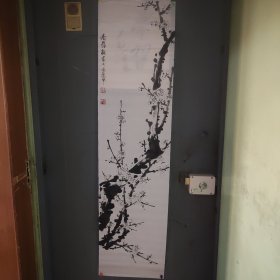 南岭梅国画