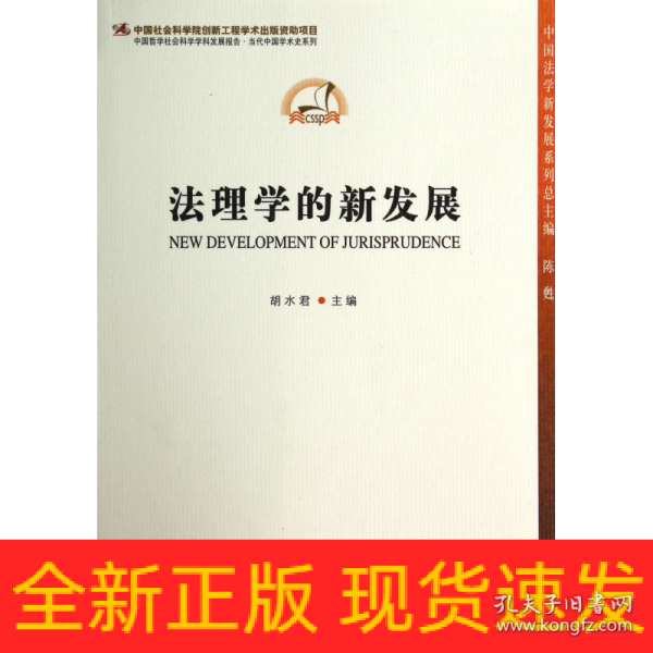 中国法学新发展系列：法理学的新发展