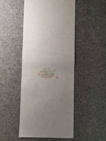 库存80年代少见大尺寸木版水印老笺纸：萝轩变古笺筠篮（精美）
