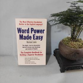 Word Power Made Easy: The Complete Handbook for Building a Superior Vocabulary 英文原版