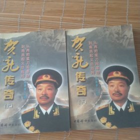 贺龙传奇 上下册 连环画版