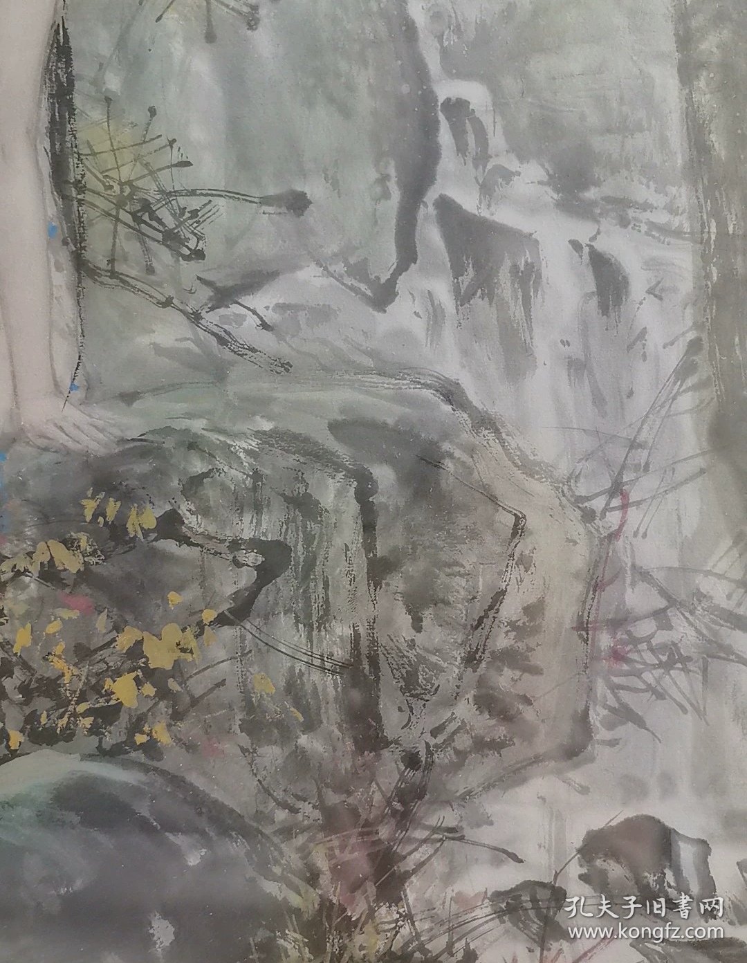 宁新生，广西著名人物画家，现已八十高龄，笔墨飘逸灵动，人物刻画栩栩如生，雅致高洁，整张画淡雅清新脱俗。精品人物画，保真。