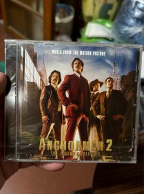欧美版CD 王牌播音员（2013）Anchorman 2 原声 未拆 架5.2