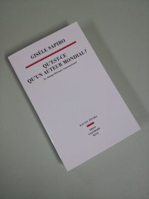 【BOOK LOVERS专享270元】法语法文原版 Qu est-ce qu un auteur mondial ?: Le champ littéraire transnational 什么是世界作家？：跨国文学领域 含丰富注释 平装大开本 法语进阶权威版