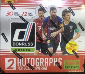 现货 意大利 帕尼尼 PANINI 2018-2019 足球 DONRUSS 官方球星卡 盲盒 1盒