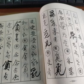 中国钢笔行草书法大字典