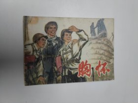 连环画 胸怀 64开 平装本.