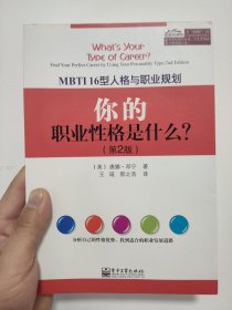 MBTI16型人格与职业规划：你的职业性格是什么？（第2版）