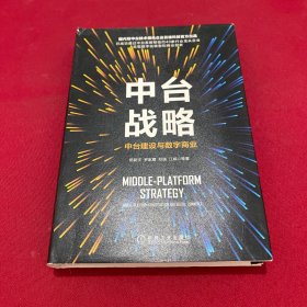 中台战略：中台建设与数字商业