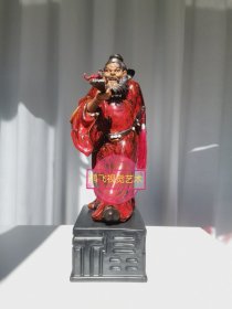 石湾酒瓶，引福归堂，刘泽棉大师限量版。