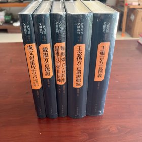 古代方言文献丛刊 5种，方言释义，方言疏证，重校方言，方言类聚，方言遗说