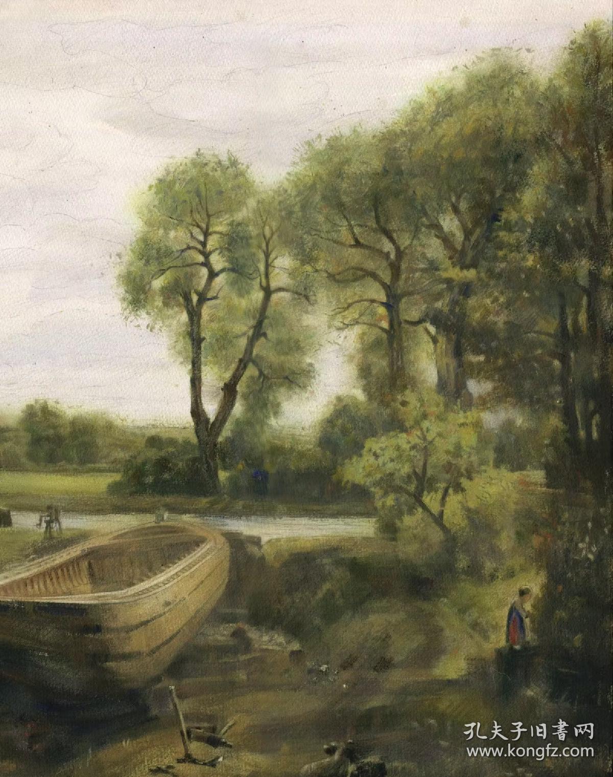 名家 水彩风景画 原作