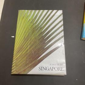 A SALUTE TO SINGAPORE向新加坡致敬 8开 精装 外文原版 图册 画册.