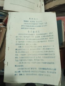 党支部决议 1970年 南京