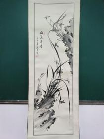 国画·兰【竹菊梅兰四幅合售，标价为一幅】(以下为画心尺寸)